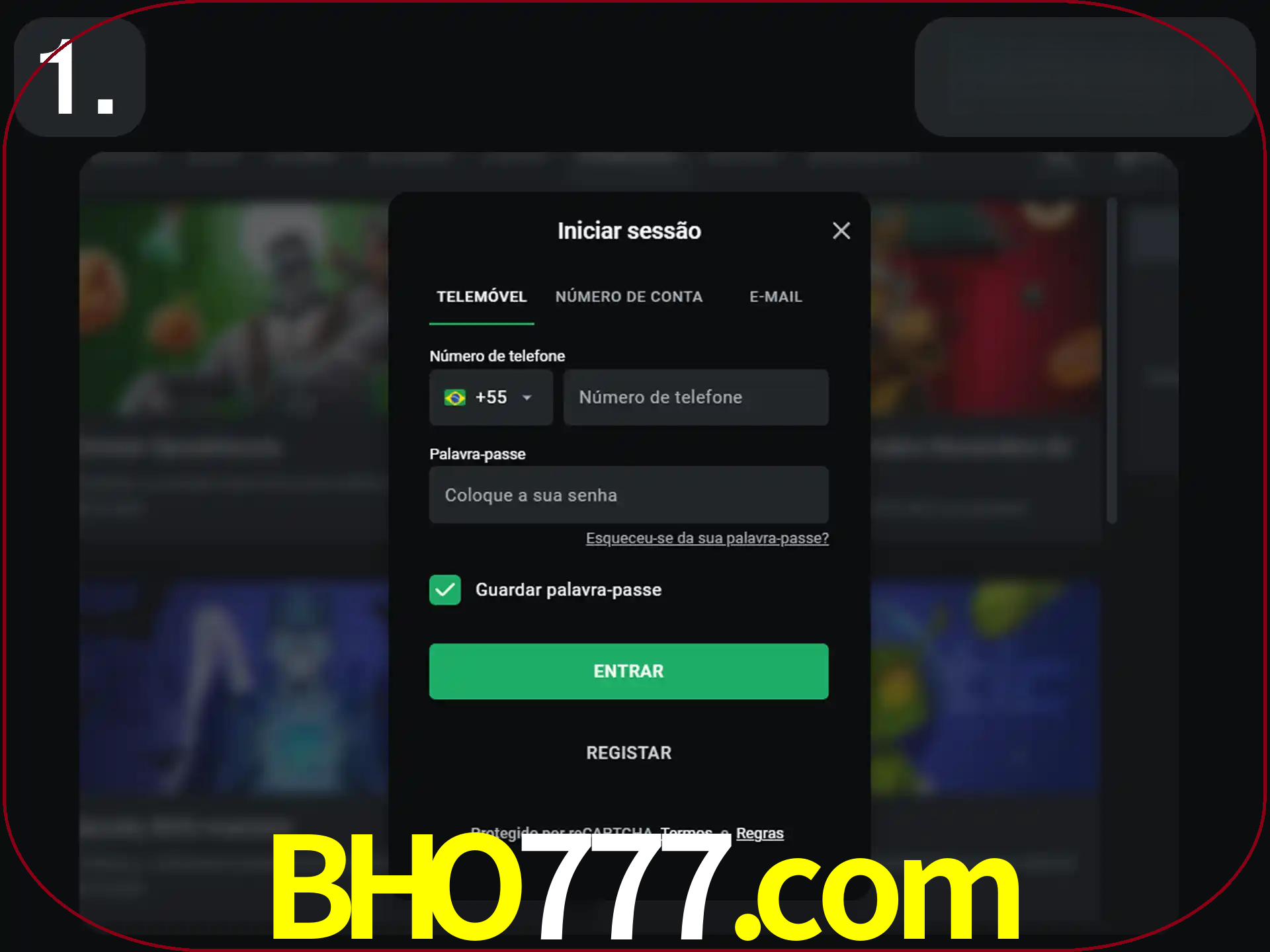 Acesse o site.