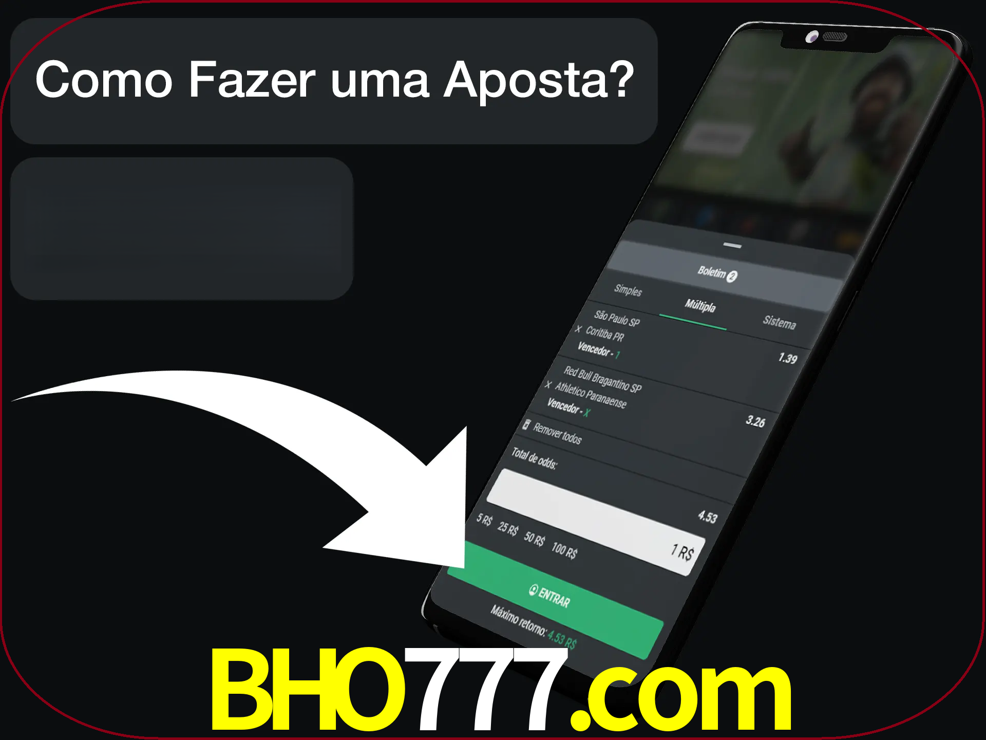Preencha sua aposta e aguarde o resultado.